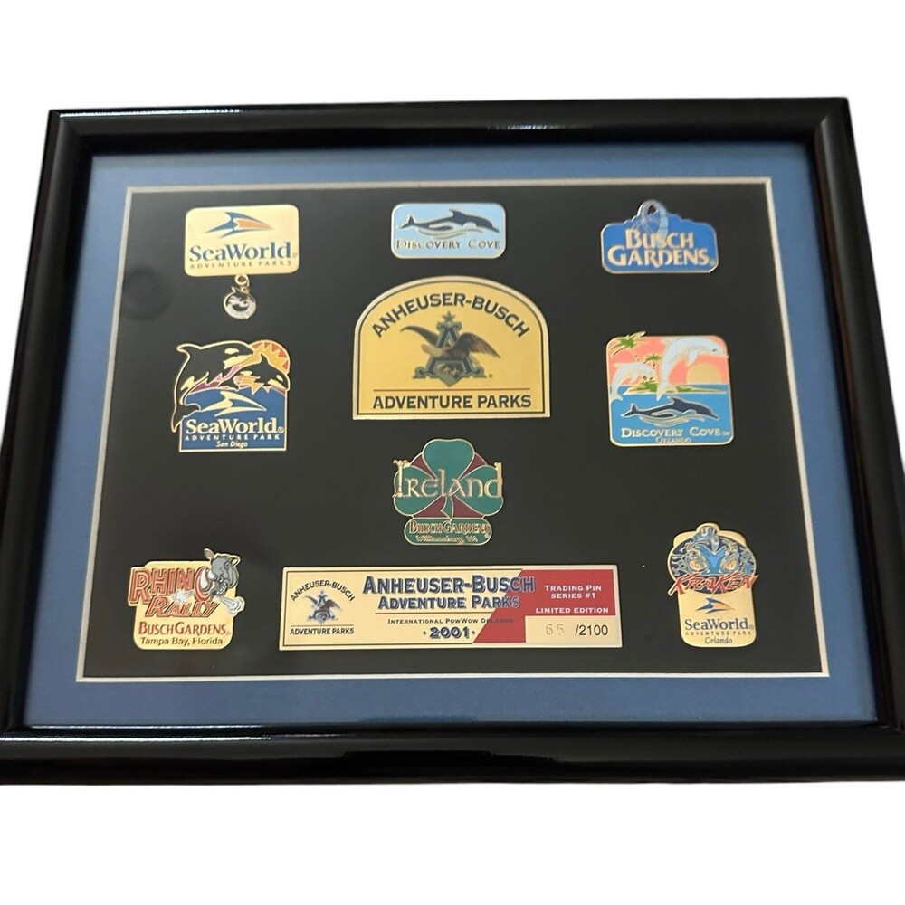 2001 Anheuser-Busch Adventure Parks Trading Pin Series #1 Limited 65/2100